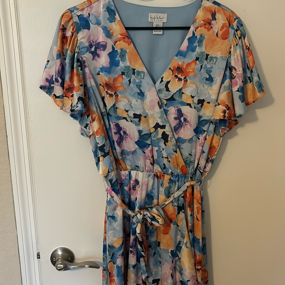 Pastel maxi dress